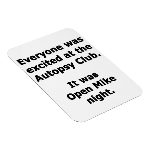 Autopsy-Club Magnet (Rechte Seite)