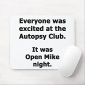 Autopsy-Club Mousepad (Mit Mouse)