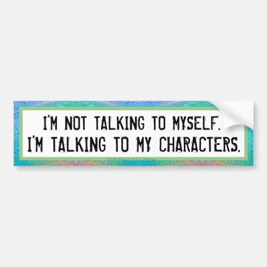 Autor-Autoaufkleber Autoaufkleber (Vorne)