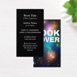 Autor Buch Cover Book Signature Promo