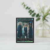 Autor Buch Cover Werbeaktion groß Visitenkarte (Stehend Vorderseite)