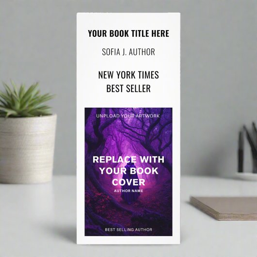 Autor-Buch für Werbeveranstaltungen Werbekarte