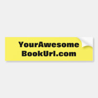 Autor Buch oder Name / Url auf Autoaufkleber