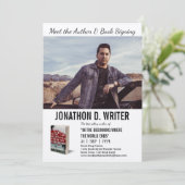 Autor Buch Signing Kraft Einladung (Stehend Vorderseite)