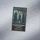 Autor Buch-Werbeaktion Magnetische Visitenkarte (Beispiel)