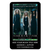 Autor Buchcover-Werbeaktion Magnet (Vertikal)