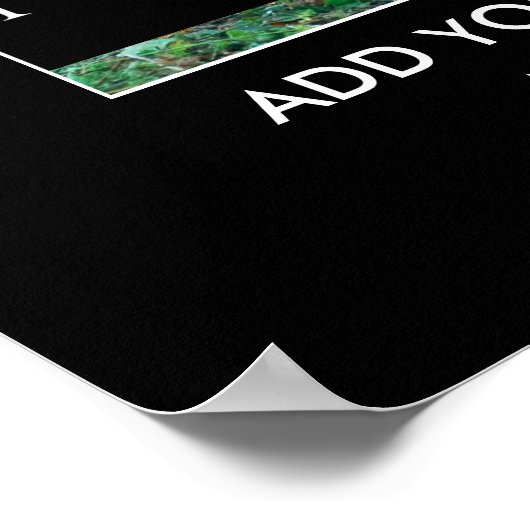 Autor Buchcover-Werbeaktion Poster (Ecke)