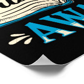 Autor buchen | Funny Writer Design Poster (Ecke)