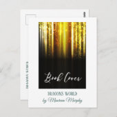 Autor buchen postkarte (Vorne/Hinten)