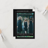 Autor Buchübersicht | Author Foto Back Promo Karte (Vorderseite/Rückseite Beispiel)