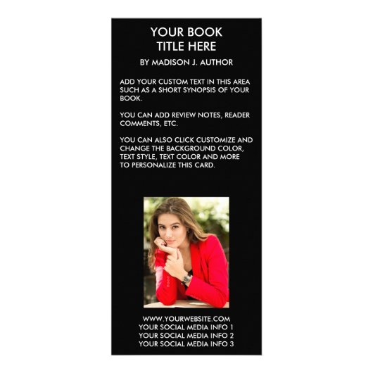 Autor Buchübersicht | Autor Foto Back Werbekarte (Hinten)