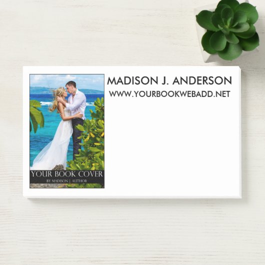 Autor Buchübersicht Post-it Klebezettel (Büro)