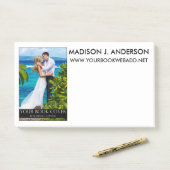 Autor Buchübersicht Post-it Klebezettel (Auf Schreibtisch)