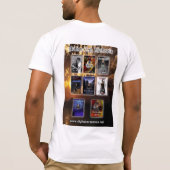 Autor CA Michaels Books T-Shirt (Rückseite)