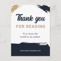 Autor Dank Leser Anerkennung Einsatz Buch