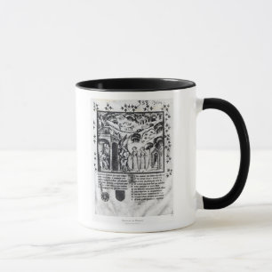 Autor, der Liebe, die, empfängt süße Gedanken Tasse