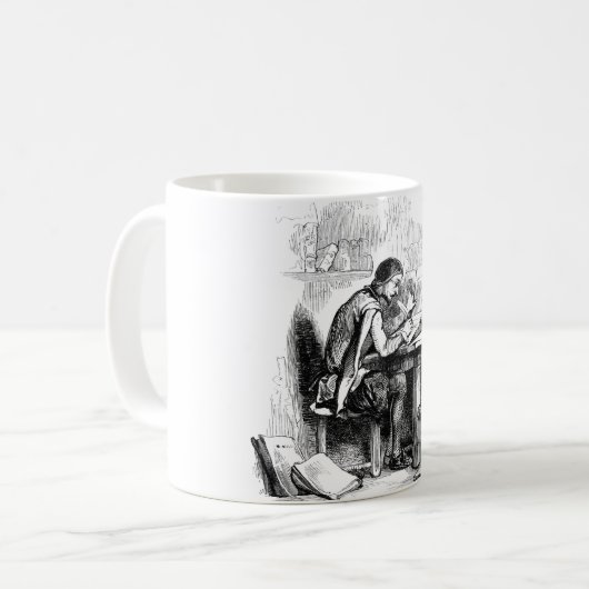 Autor des antiken Buches Kaffeetasse (Vorderseite Links)