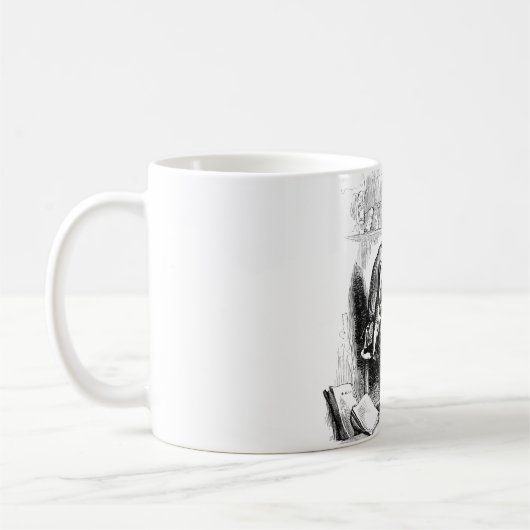 Autor des antiken Buches Kaffeetasse (Links)