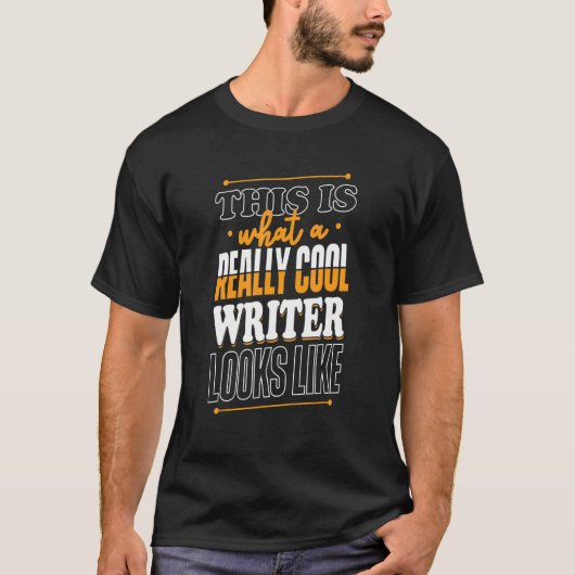 Autor des Buches T-Shirt (Vorderseite)
