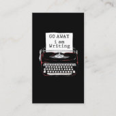 Autor des Buches Visitenkarte (Vorderseite)