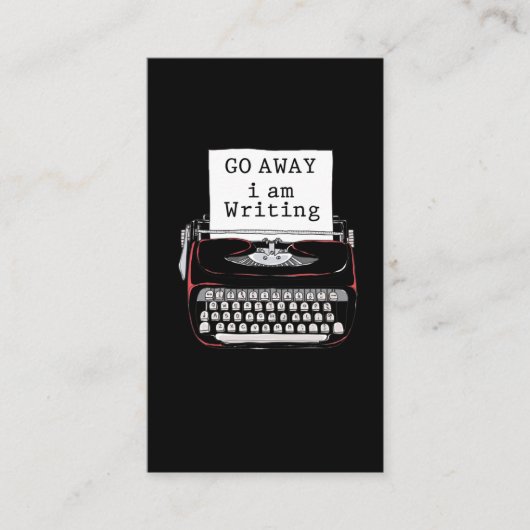 Autor des Buches Visitenkarte (Vorderseite)