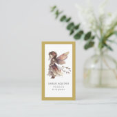 Autor des Kinderbuchs Fairy Visitenkarte (Stehend Vorderseite)