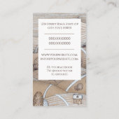 Autor des Kinderbuchs Visitenkarte (Rückseite)