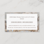 Autor des Kinderbuchs Visitenkarte (Rückseite)