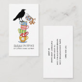 Autor des Kinderbuchs Wasserfarbe Visitenkarte (Vorne/Hinten)