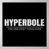 Autor des Schreibens Hob_| Buch Lover Design Poster (Vorne)