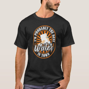 Autor des Unglaublich witzig Schriftstellers des B T-Shirt