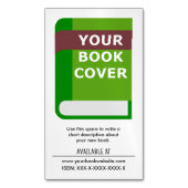 Autor des Werbebuchs Magnetische Visitenkarte (Vorderseite Vertikal)