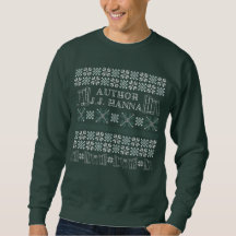 Autor J.J. Hanna Christmas Sweater Pullover