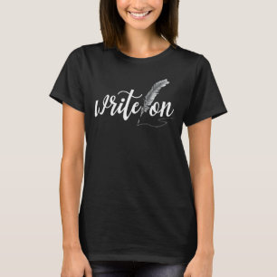 Autor-Journalist schreibt über Buchjournalist 1 T-Shirt