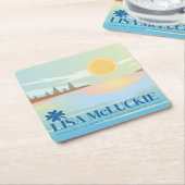 Autor Lisa McLuckie Drink Coasters Rechteckiger Pappuntersetzer (angewinkelt)