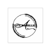 Autor-Logo (Ava Danielle) Gummistempel (Prägung)