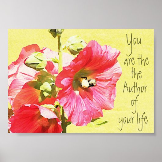 Autor Poster/Print Poster (Vorne)