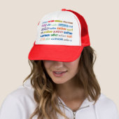 Autor-Pride-Writer Typ Wordy Design Truckerkappe (Beispiel)