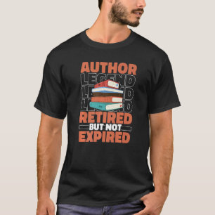 Autor Remüde Schriftsteller Gedichte Buchautor T-Shirt