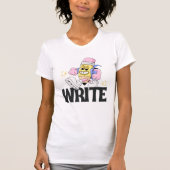Autor Stift-T - Shirt "schreiben" (Vorderseite)