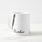 Autor und Spule Kaffeetasse (Vorderseite Links)