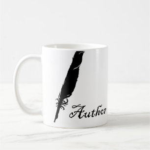 Autor und Spule Kaffeetasse