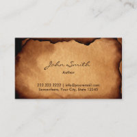 Autor Vintage Papiertextur