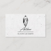 Autor Visitenkarte (Vorderseite)