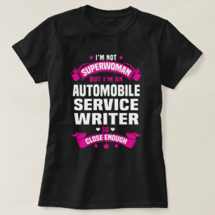 Autor von Automobildienstleistungen T-Shirt