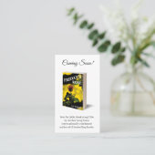 Autor von Werbeaktionen Visitenkarte (Stehend Vorderseite)