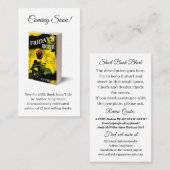 Autor von Werbeaktionen Visitenkarte (Vorne/Hinten)