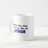 AUTOR während des Tages Kaffeetasse (Vorderseite Links)