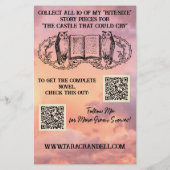 Autor Werbebite Size Story Followers Flyer (Hinten)