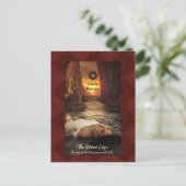 Autor Writer Werbeaktion Burgundy Postkarte (Stehend Vorderseite)